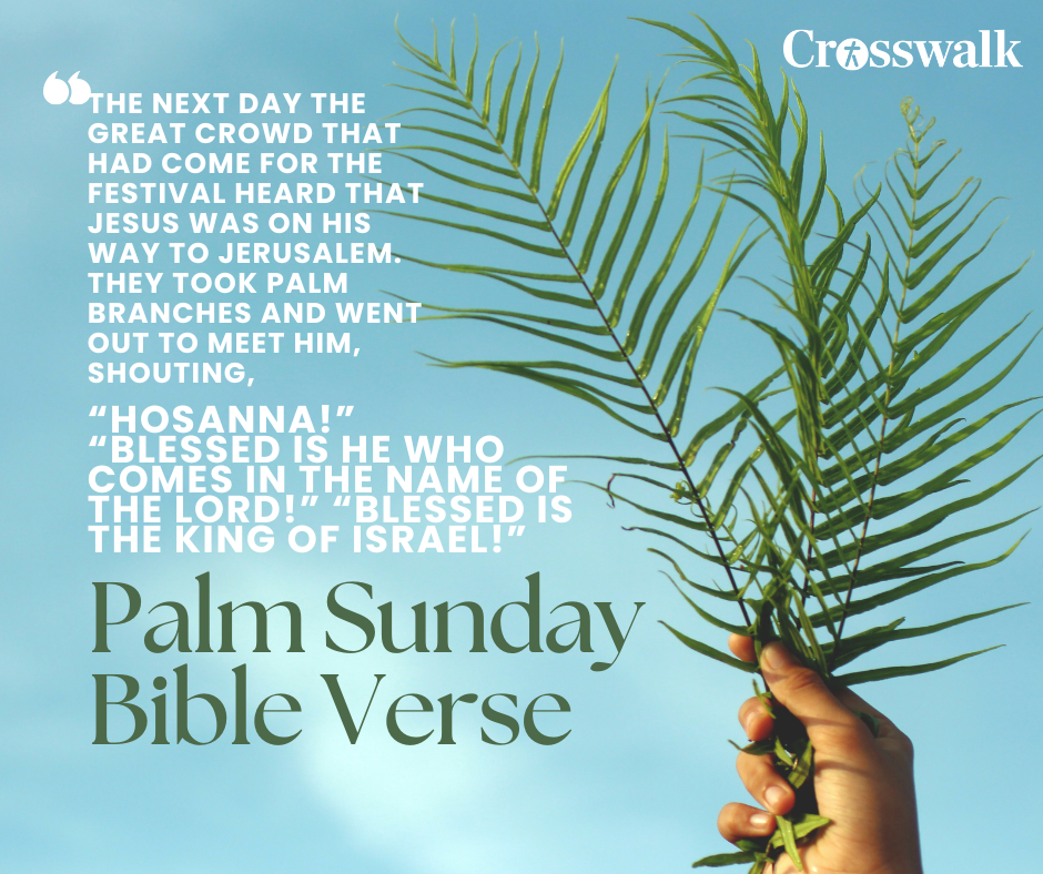 Palm Sunday Bible Verse